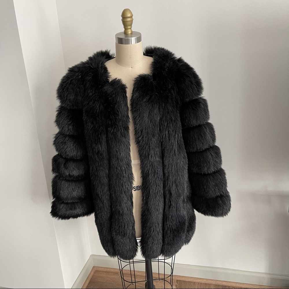 Faux Fur Jacket